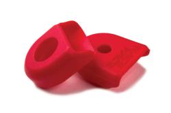 Race Face Crank Boot 2-pack, ochrana karbónových kľúk Červená