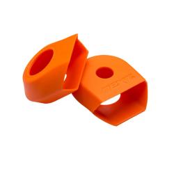 Race Face Crank Boot 2-pack, ochrana carbonových klik G4 Medium Oranžová Race Face Crank Boot 2-pack, ochrana carbonových klik G4 Medium Oranžová