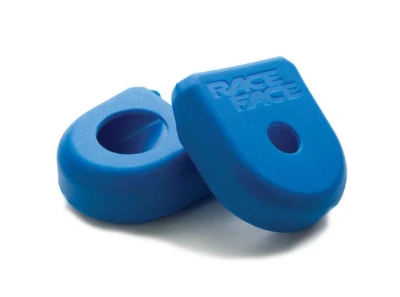 Race Face Crank Boot 2-pack, Ochrana Hliníkových Klik Small Modrá Race Face Crank Boot 2-pack, Ochrana Hliníkových Klik Small Modrá