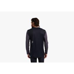 Race Face Indy Charcoal pánský cyklistický dres dlouhý rukáv