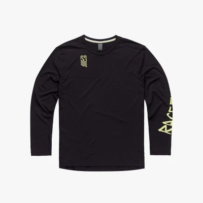 RACE FACE SOFTGOODS Commit Tech Top černý pánský cyklodres
