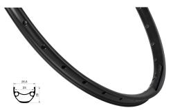 Force Ráfek XC DISC 584x23, 36děr, černý