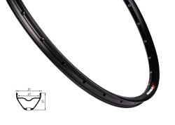 REMERX Ráfek RX 2027, 622x27, 28d, černý