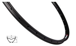 REMERX Ráfik RX 2027, 622x27, 32d, čierny