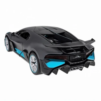 Rastar Bugatti Divo 1:14 šedo-tyrkysové LED RTR 2,4GHz RC auto