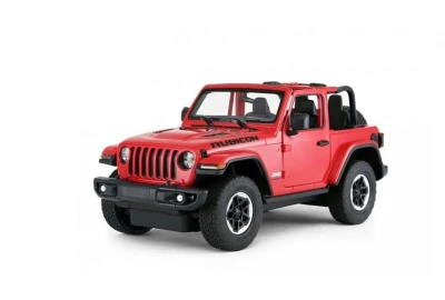 Rastar RC auto Jeep Wrangler Rubicon 1:14 červená