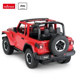 Rastar RC auto Jeep Wrangler Rubicon 1:14 červená