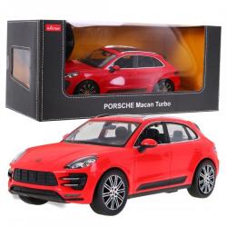 Rastar RC auto Porsche Macan Turbo 1:14 červená