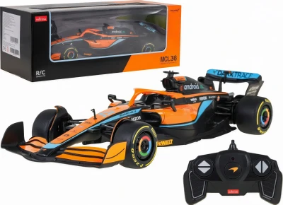 Rastar McLaren F1 MCL36 oranžová 1:18 2,4 GHz RC formule
