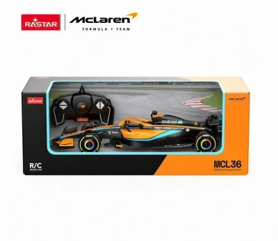 Rastar McLaren F1 MCL36 oranžová 1:18 2,4 GHz RC formule