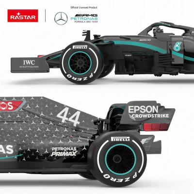 Rastar Mercedes AMG F1 W11 EQ Petronas 1:18 2,4 GHz RC formule