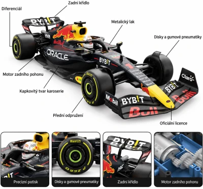 Rastar Oracle Red Bull Racing RB18 1:12 2,4 GHz RC formule