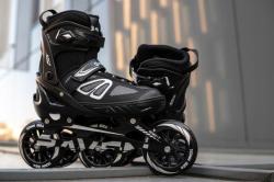 Raven Advance 100mm 110mm black juniorské brusle POUZE EU 35-39 (VÝPRODEJ)