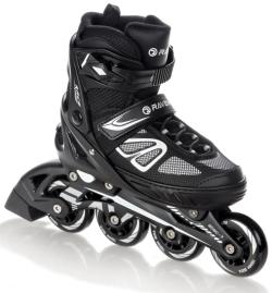 Raven Advance black dětské brusle 2v1 POUZE EU 35-39, dámský (se zoubky) (VÝPRODEJ)