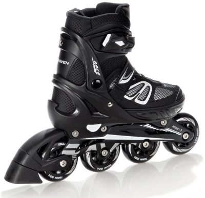 Raven Advance black dětské kolečkové brusle POUZE EU 35-39 (VÝPRODEJ)