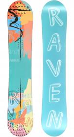 Raven Anna dámský snowboard + Raven Fastec FT360 black/mint dámské vázání + Raven Galla mint MOZ boty