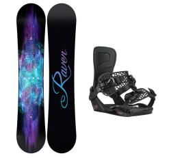Raven Aura dámský snowboard + Gravity Rise black snb vázání