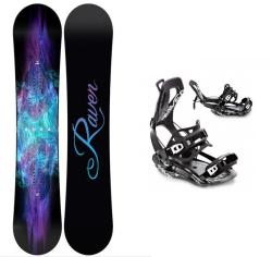 Raven Aura dámský snowboard + Raven FT360 black vázání Raven Aura dámský snowboard + Raven FT360 black vázání