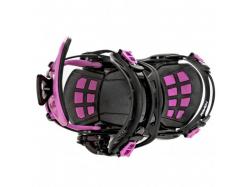 Raven Aura snowboard + Raven Fastec FT360 black/fuchsia vázání + Raven Diva MOZ black/mint boty