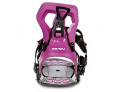 Raven Aura snowboard + Raven Fastec FT360 black/fuchsia vázání + Raven Diva MOZ black/mint boty