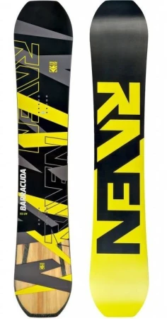 Raven Barracuda Carbon Lime snowboard + Raven FT360 black/lime vázání