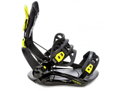 Raven Barracuda Carbon Lime snowboard + Raven FT360 black/lime vázání