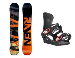 Raven Barracuda Carbon Orange snowboard + Gravity Drift black/red snowboardové vázání Raven Barracuda Carbon Orange snowboard + Gravity Drift black/red snowboardové vázání