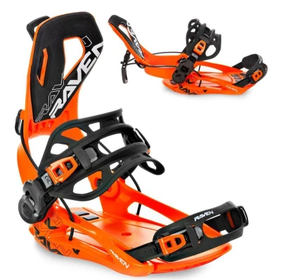 Raven Barracuda Carbon Orange snowboard + Raven RAGE Fastec FT360 orange vázání
