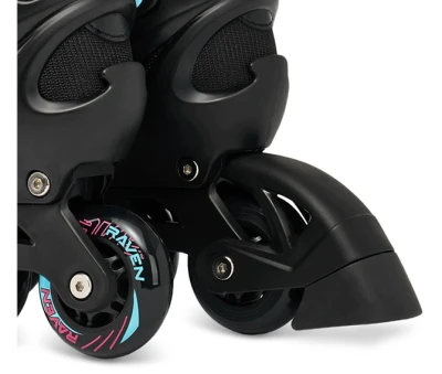 Raven Cande Black/Blue/Pink brusle dětské brusle 2v1
