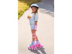 Raven Caramell LED dětské brusle 2v1 - svítící kola