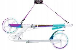 Raven Celia White Neo Chrome ABEC9 200mm s ruční brzdou (VÝPRODEJ)