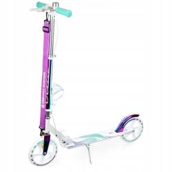 Raven Celia White Neo Chrome ABEC9 200mm s ruční brzdou (VÝPRODEJ)