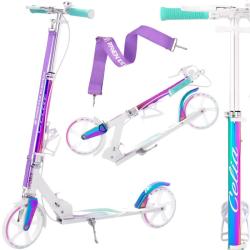 Raven Celia White Neo Chrome ABEC9 200mm s ruční brzdou (VÝPRODEJ)