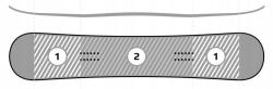 Raven Core Black snowboard POUZE 166W cm (VÝPRODEJ)