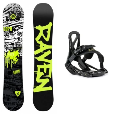 Raven Core Junior dětský snowboard + Beany Kido vázání Raven Core Junior dětský snowboard + Beany Kido vázání