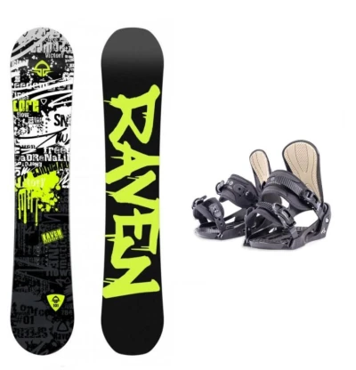 Raven Core Junior mini dětský snowboard + Beany Junior vázání Raven Core Junior mini dětský snowboard + Beany Junior vázání