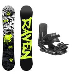Raven Core Junior mini dětský snowboard + Hatchey Tactic Junior vázání