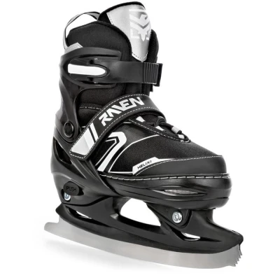 Raven Helixi BLACK/GREY dětské kolečkové brusle 4v1 - svítící kolo