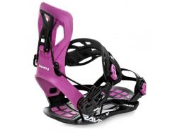Raven Dahlia Carbon Mint/Pink dámský snowboard + Raven FT360 black/fuchsia vázání + Gravity Aura Atop black obuv