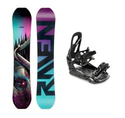 Raven Dahlia Carbon Mint/Pink dámsky snowboard + Raven S230 Black viazanie Raven Dahlia Carbon Mint/Pink dámsky snowboard + Raven S230 Black viazanie