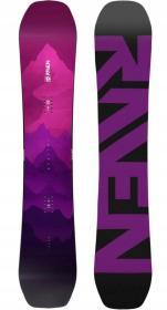Raven Destiny dámský snowboard + Raven Fastec FT360 black/fuchsia vázání + Gravity Aura Atop black obuv