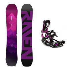 Raven Destiny dámský snowboard + Raven FT360 black/fuchsia vázání Raven Destiny dámský snowboard + Raven FT360 black/fuchsia vázání
