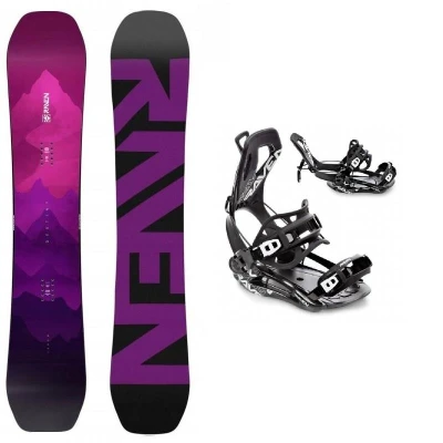 Raven Destiny dámský snowboard + Raven FT360 black vázání + sleva 400,- na příslušenství Raven Destiny dámský snowboard + Raven FT360 black vázání + sleva 400,- na příslušenství