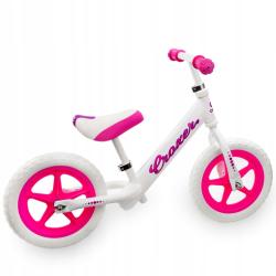 Croxer Cadea 12 white/pink dětské odrážedlo