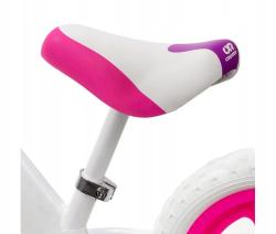 Croxer Cadea 12 white/pink dětské odrážedlo