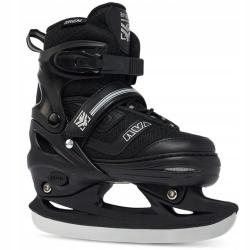 Raven Drill Black/Neo Chrome 2v1 detské korčule IBA EU 30-33, pánske (hokejové) (VÝPREDAJ)