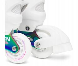Raven Drill White/Neo Chrome detské kolieskové korčule