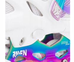 Raven Drill White/Neo Chrome 3v1 dětské kolečkové brusle