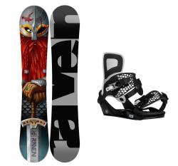 Raven Dwarf pánsky snowboard + Gravity Indy black/white viazanie