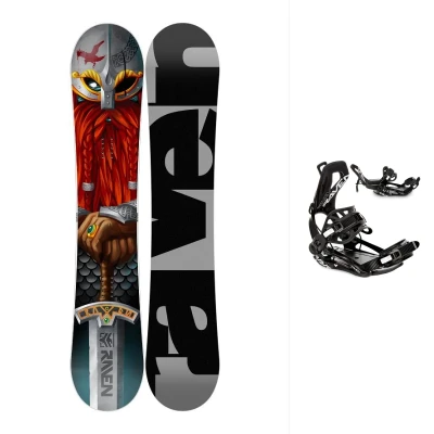 Raven Dwarf pánský snowboard + Raven Fastec FTM450 multientry snb vázání